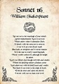 Sonnet 116, Poem by William Shakespeare, William Shakespeare Artwork ...