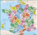 Carte De La France Avec Les Regions | Le Carte
