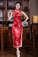 Aliexpress.com : Buy Red Traditional Chinese Clothing Women's Satin ...