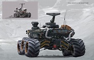 ArtStation - Space Rover, Longque Chen | Futuristic cars, Sci fi ...