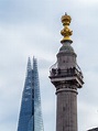 O Monumento Ao Grande Fogo De Londres Imagem de Stock Editorial ...