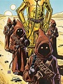 Dave Gibbons | Star wars artwork, Star wars comics, Star wars jawa
