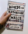 Book words on bathroom walls - plmflo