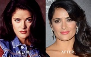 Salma Hayek Plastic Surgery Before After, Breast Implants