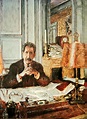 Portrait of Philippe Berthelot (oil on c - Edouard Vuillard as art ...