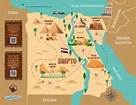 Map of ancient egypt – Artofit