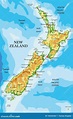 Delizioso Nuova Zelanda Cartina Fisica Idee – Cartina Geografica Mondo