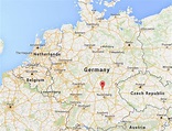 Where is Bamberg on map Germany