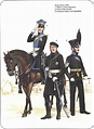 Ducato di Brunswick - Quatre Bras, 1815 - 1) Ufficiale, Squadrone Ulani ...