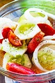 Marinated Cucumber, Tomato, and Onion Salad - Spicy Southern Kitchen