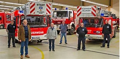 Freiwillige Feuerwehr Dillingen mit neuer moderner Drehleiter ...