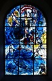 Expressionist window by Marc Chagall, at All Saints' Church, Tudeley ...