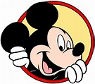 Clip art of Mickey Mouse peeking through #disney, #mickeymouse | Mickey ...