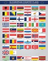 Europe Flags Countries