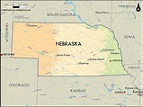 Nebraska Map Usa