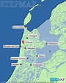 StepMap - Nordholland - Landkarte für Niederlande