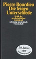 die feinen unterschiede von pierre bourdieu - ZVAB