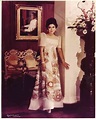 IMELDA MARCOS at the peak of her beauty and power wears a Joe Salazar ...