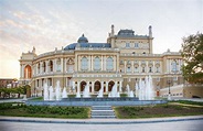 Odessa National Academic Theater of Opera and Ballet — Stock Photo ...