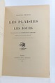 Les Plaisirs et les Jours by PROUST Marcel: Couverture rigide (1896 ...