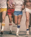 Groovy History | 80s mens fashion, Athletic fashion, Running shorts men
