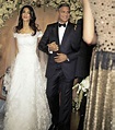 Amal Almuddin and George Clooney on their wedding day - September 27 ...