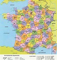 Les Departements Francais Departements De France Politique De La France ...