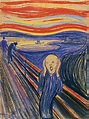 Der Schrei, 1895 von Edvard Munch: hochwertiger Kunstdruck
