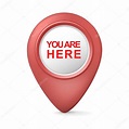 3d you are here symbol Stock Vector by ©kchungtw 37559715