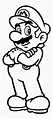 Dibujos Mario Bros para colorear. 100 imágenes se imprimen gratis