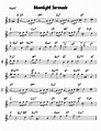 Moonlight serenade sheet music for Piano download free in PDF or MIDI