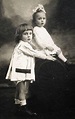 Princess Natalia Alexandrovna Romanovskaya-Iskander with her brother ...