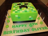 Minecraft Creeper 6th Birthday cake | Minecraft birthday cake, 6th ...