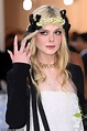Met Gala 2023: Elle Fanning looks like a spring bride in a lacy white dress | Daily Mail Online