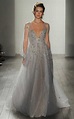 19 Silver Colored Wedding Dresses That Left Us Breathless | Silver ...