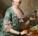 Portrait of Sophia Frederica of Mecklenburg-Schwerin (detail), Georg ...