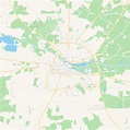 Warendorf, Germany Vector Map - Classic Colors | HEBSTREITS Sketches ...