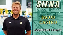Jacob Castro Tabbed as Siena Water Polo Assistant Coach