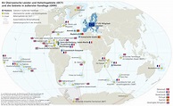 Karte Europäische Union (Karte Überseegebiete der EU) : Weltkarte.com ...