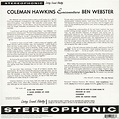 Coleman Hawkins & Ben Webster - Coleman Hawkins Encounters Ben Webster ...