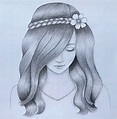 Pretty Girl Drawing step by step for beginners, this article is related ...