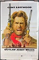 OUTLAW JOSEY WALES, Original Vintage Clint Eastwood Film Poster ...