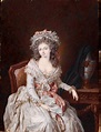 María Teresa de Savoya Carignan Princesa de Lamballe -por Pierre Adolf ...