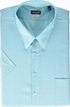 Van Heusen Men's FIT Short Sleeve Dress Shirts Poplin Solid (Big and ...