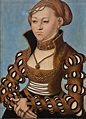 Lucas Cranach d.Ä., Bildnis der Sibylle von Sachsen | Hessisches ...