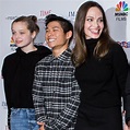 Angelina Jolie leva os filhos Shiloh e Pax para estreia de documentário ...