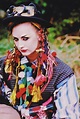 Boy George during shooting the Karma Chameleon clip, photo by Andre ...