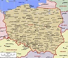 Mapas de Polonia. Regiones y Ciudades de Polonia