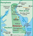Wilmington Delaware Map
