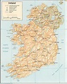 Irlanda | Mapas Geográficos da Irlanda